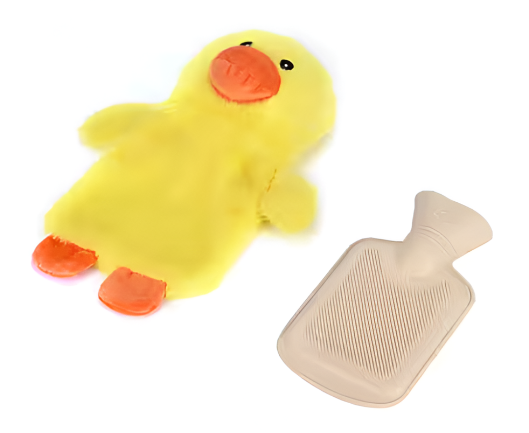 Personalised Name Plush Shaped Hot Water Bottle 500ML