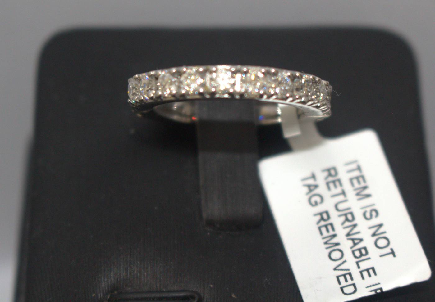 Moissanite Full Eternity Band Ring