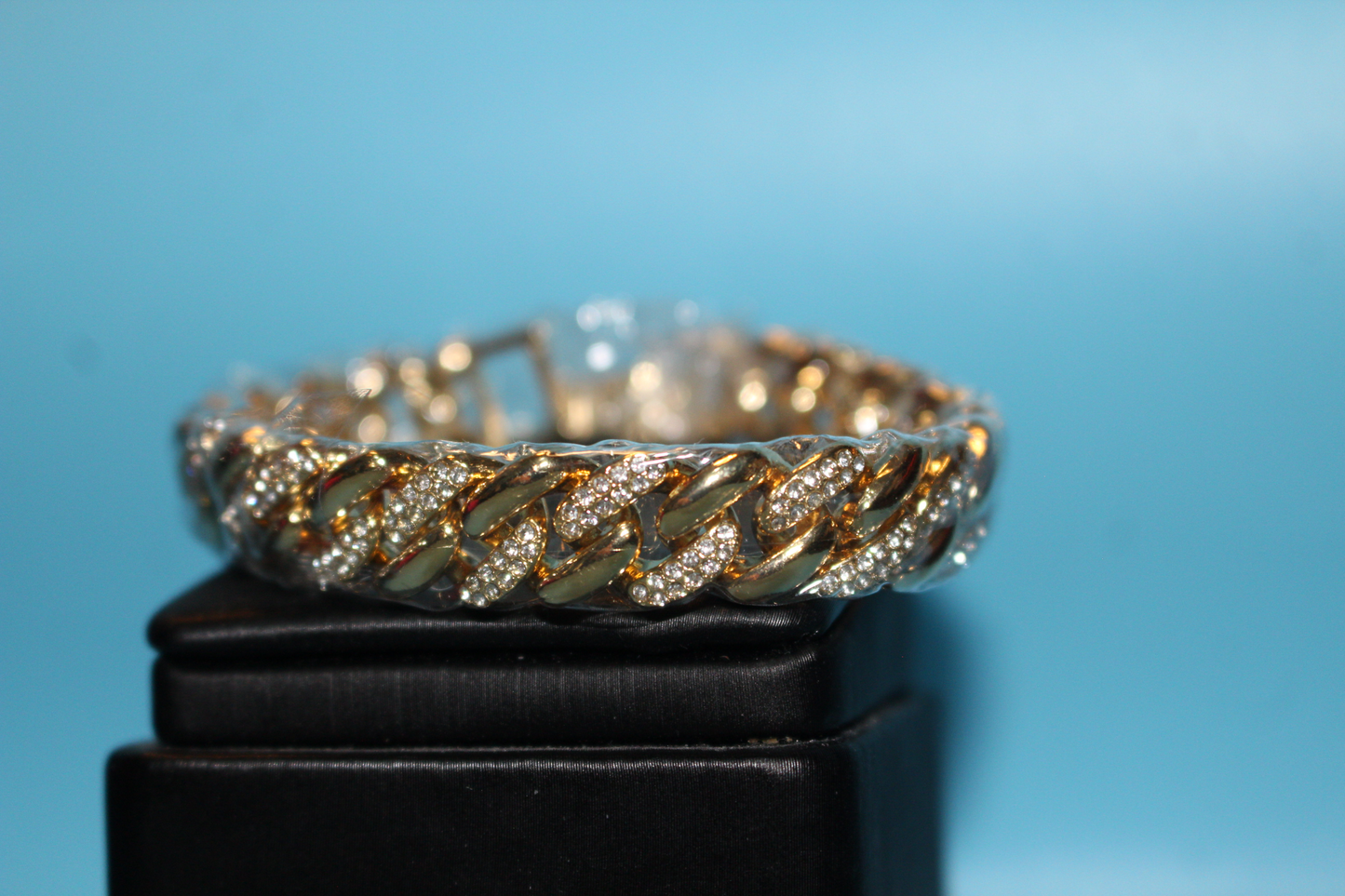 Austrian White Crystal Bracelet