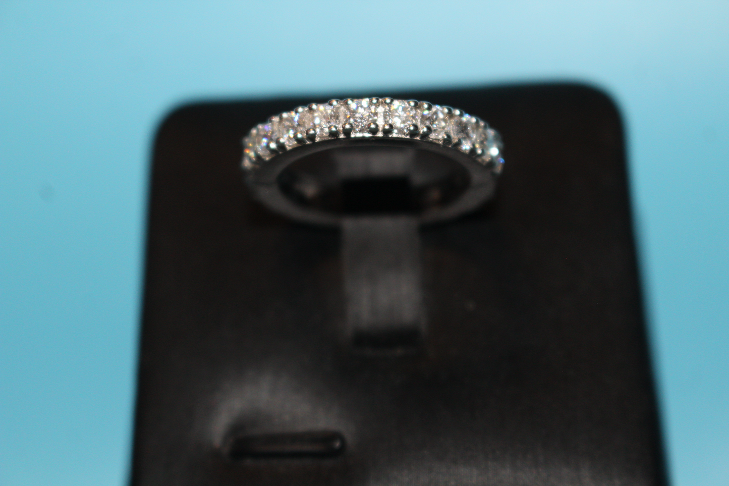 Moissanite Full Eternity Band Ring