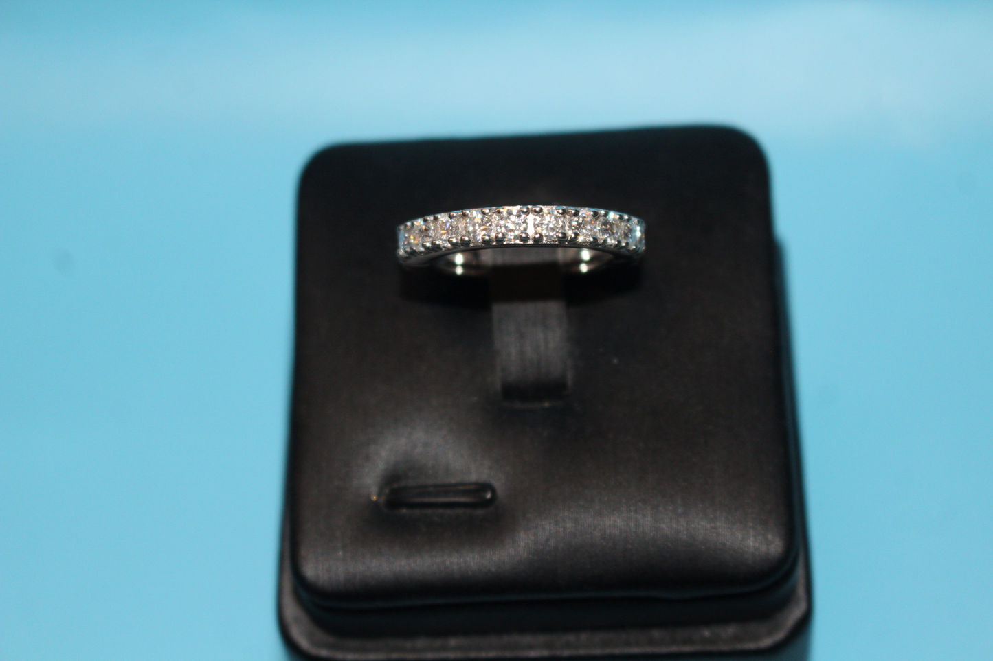 Moissanite Full Eternity Band Ring